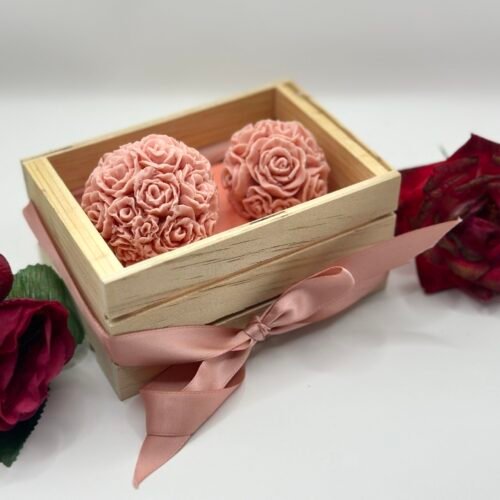 Rose Petal Globe Soap