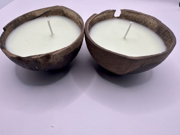 Coconut Shell Candle - Image 2