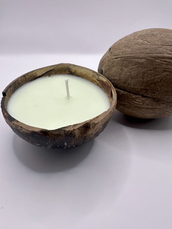 Coconut Shell Candle - Image 4
