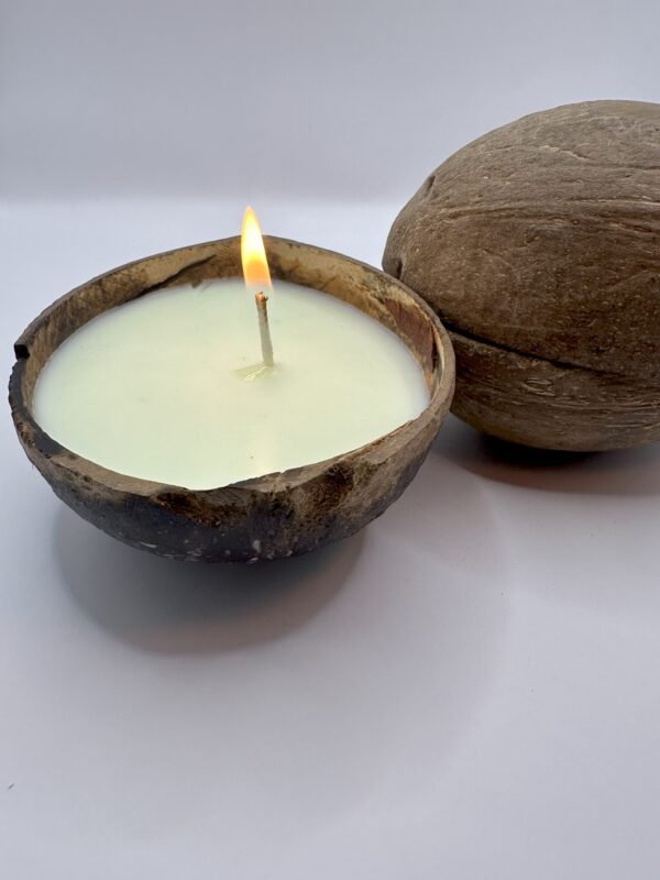 Coconut Shell Candle - Image 5