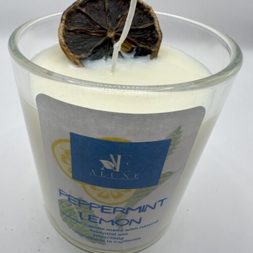 Peppermint Lemon Candle
