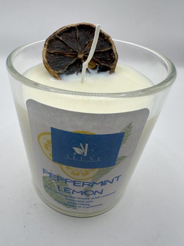 Peppermint Lemon Candle
