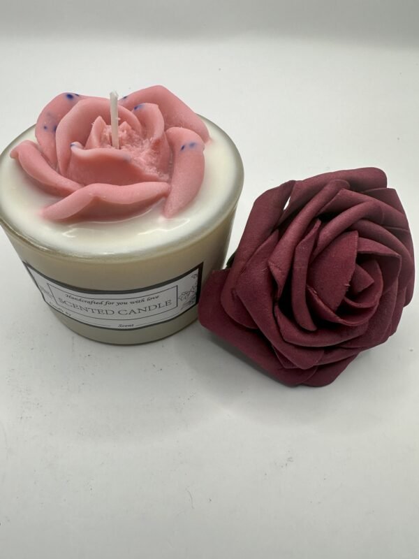 Rose Blossom Candle - Image 2
