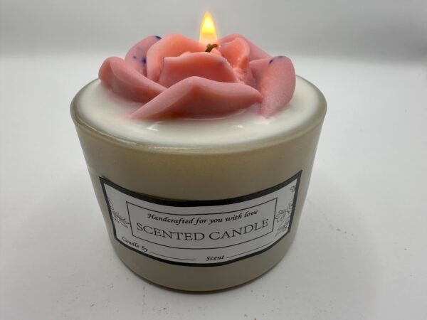 Rose Blossom Candle - Image 4
