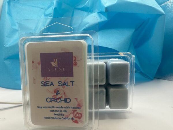 Sea Salt & Orchid Wax Melt - Image 2