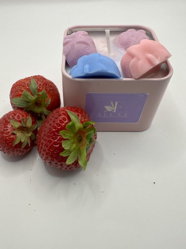 Strawberry Cheescake Candle - Image 2