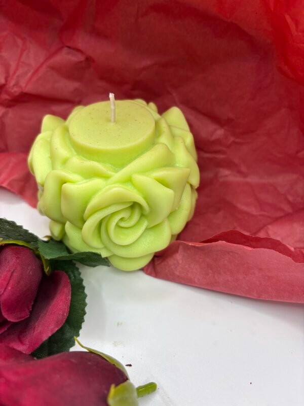 Rose Flower Candle - Image 3